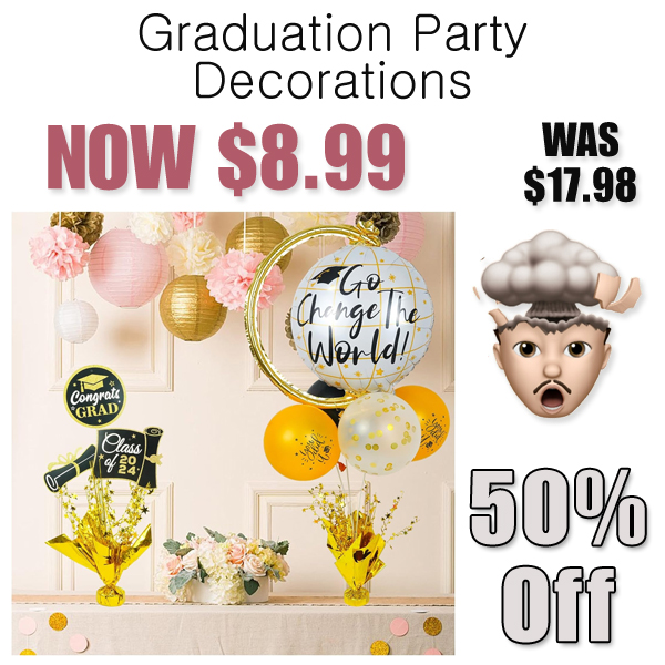 Graduation Party Decorations Only $8.99 Shipped on Amazon (Regularly $17.98)